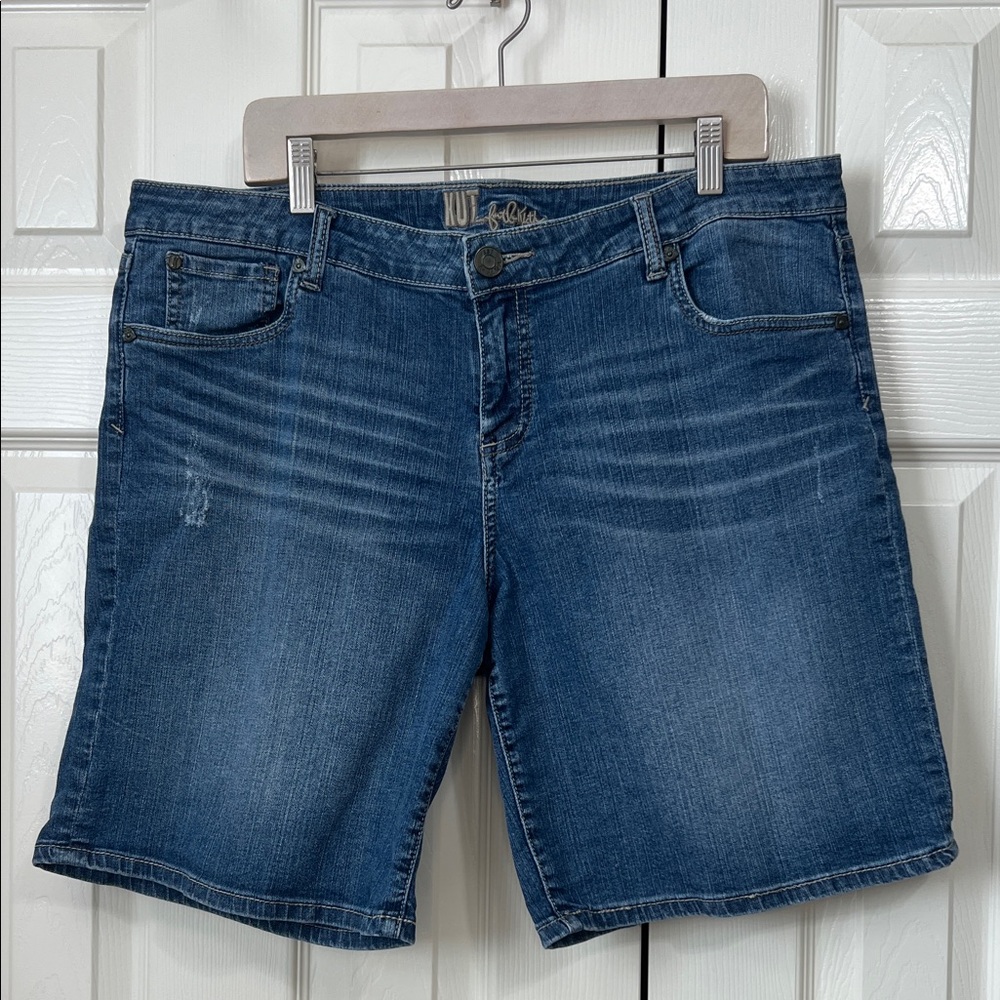 Kut from the Kloth Dark Blue Denim Shorts